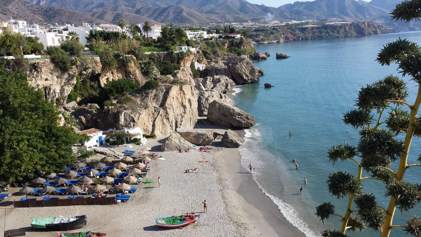 Nerja Strand